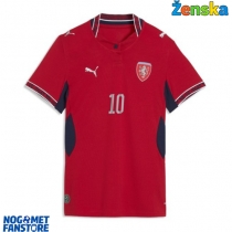 Češka Patrik Schick #10 Domaci Dres za Ženska SP 2026 Kratak Rukav